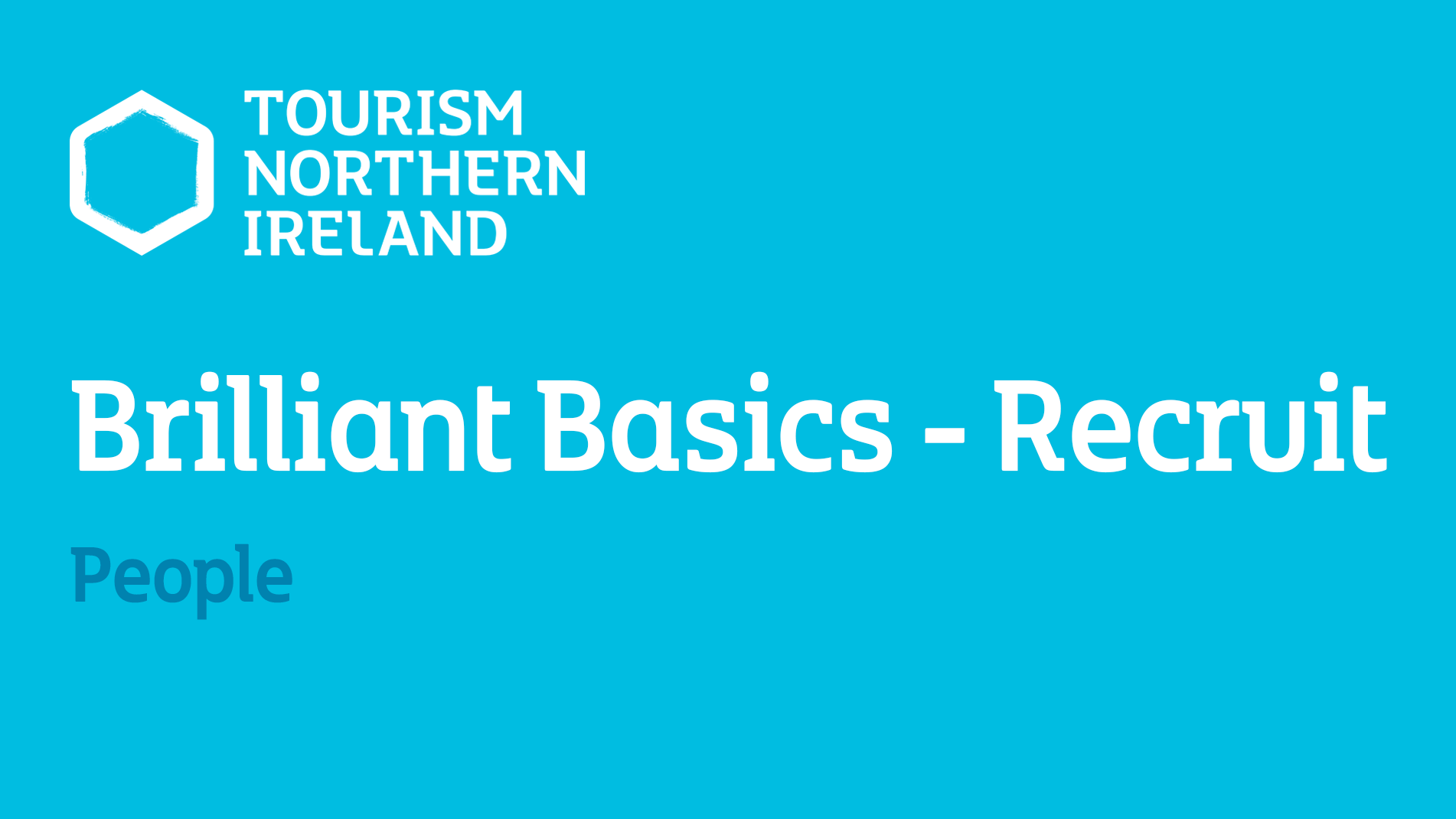 Brilliant Basics - Recruit